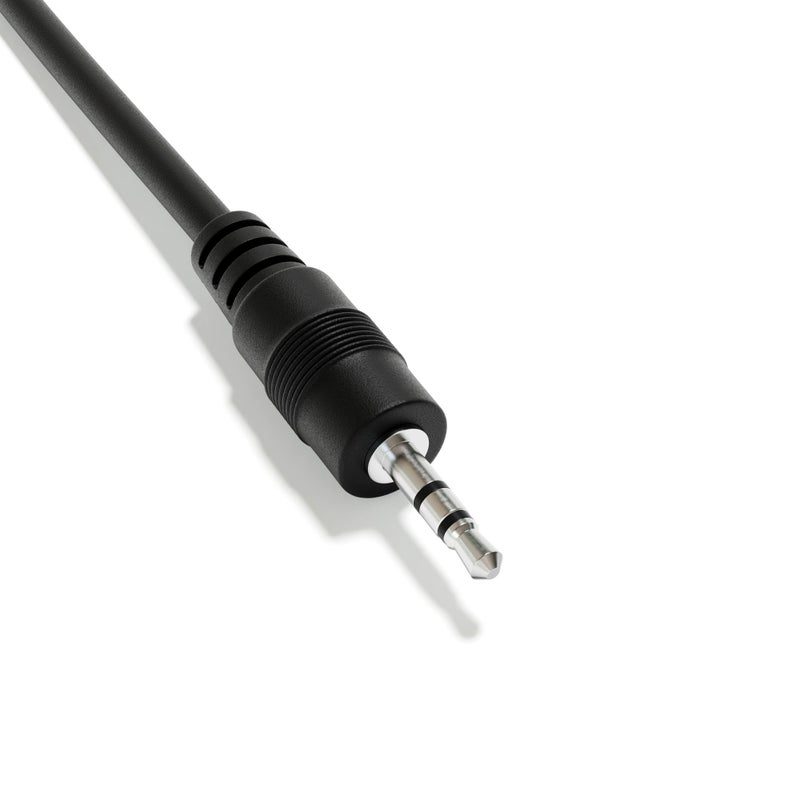 ExcelValley - Female DIN MIDI Adapter Breakout Conversion Cable - Mini/Micro Jack [Straight | A-2.5mm] - Image 4